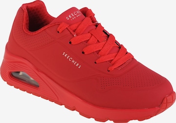 SKECHERS Trainers 'Skechers Uno Stand On Air' in Red: front