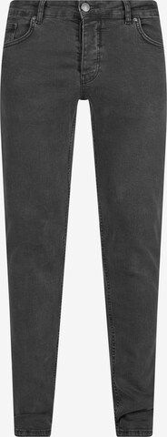 2Y Premium Slimfit Jeans in Schwarz: predná strana