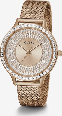 GUESS Analog Watch 'Soiree' in Gold