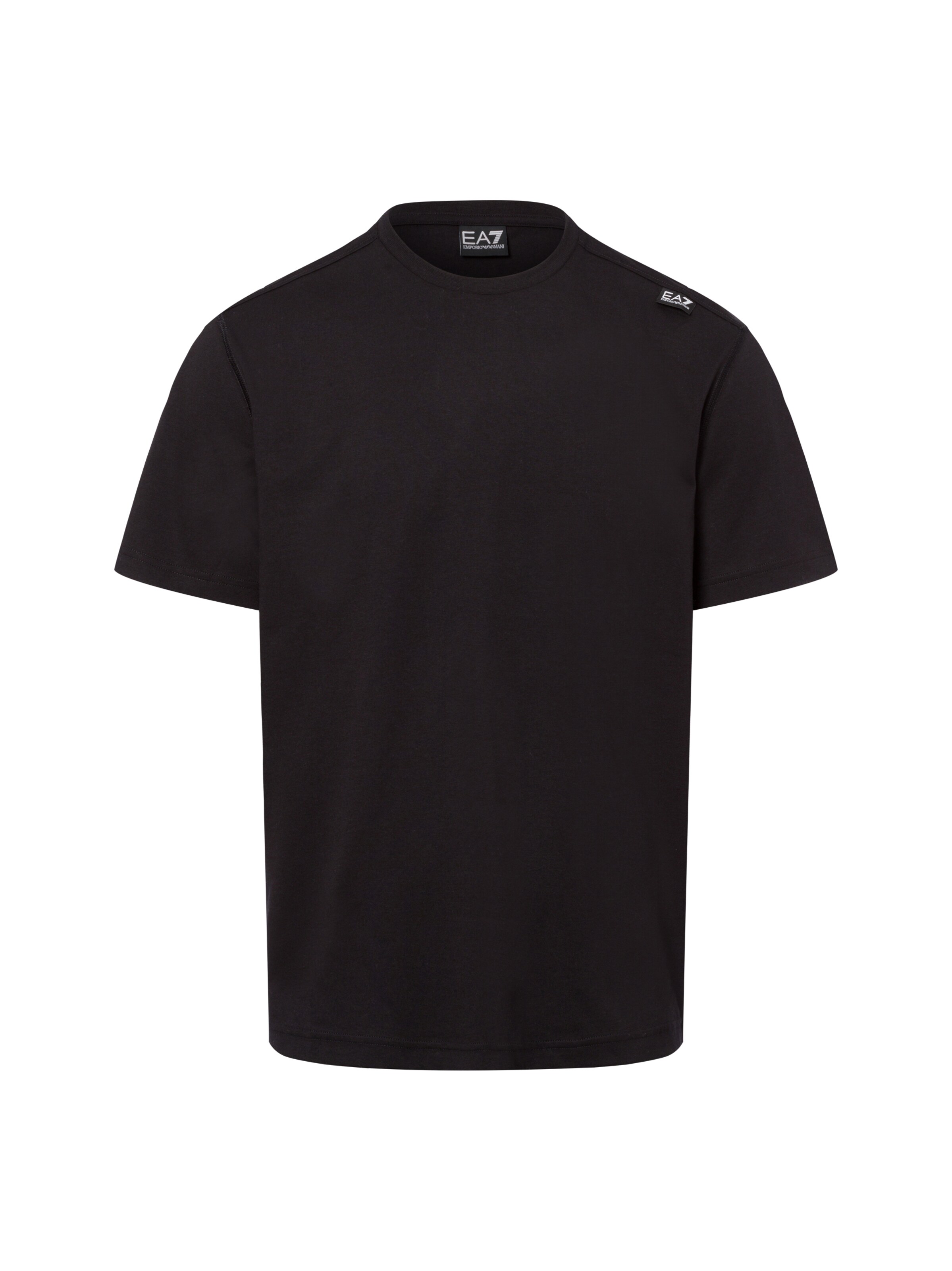 EA7 Emporio Armani Shirt in Black: front
