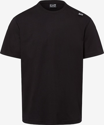 EA7 Emporio Armani Shirt in Black: front