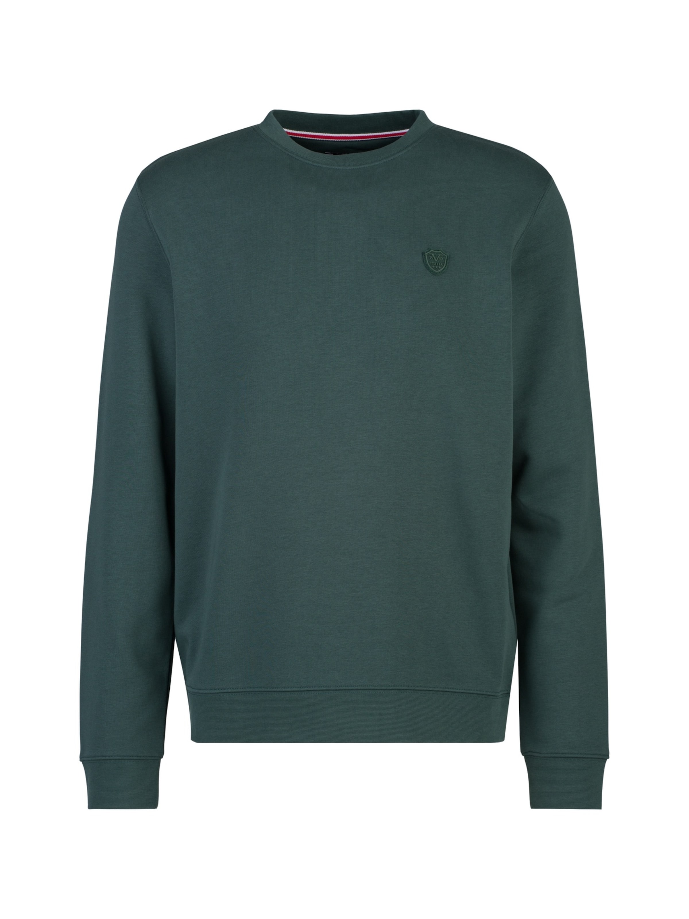 19V69 ITALIA Sweatshirt 'Nico' in Groen: voorkant