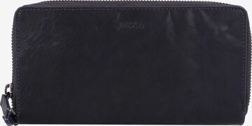 MIKA Wallet in Blue: front