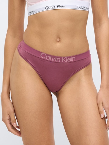 Tanga de la Calvin Klein Underwear pe galben