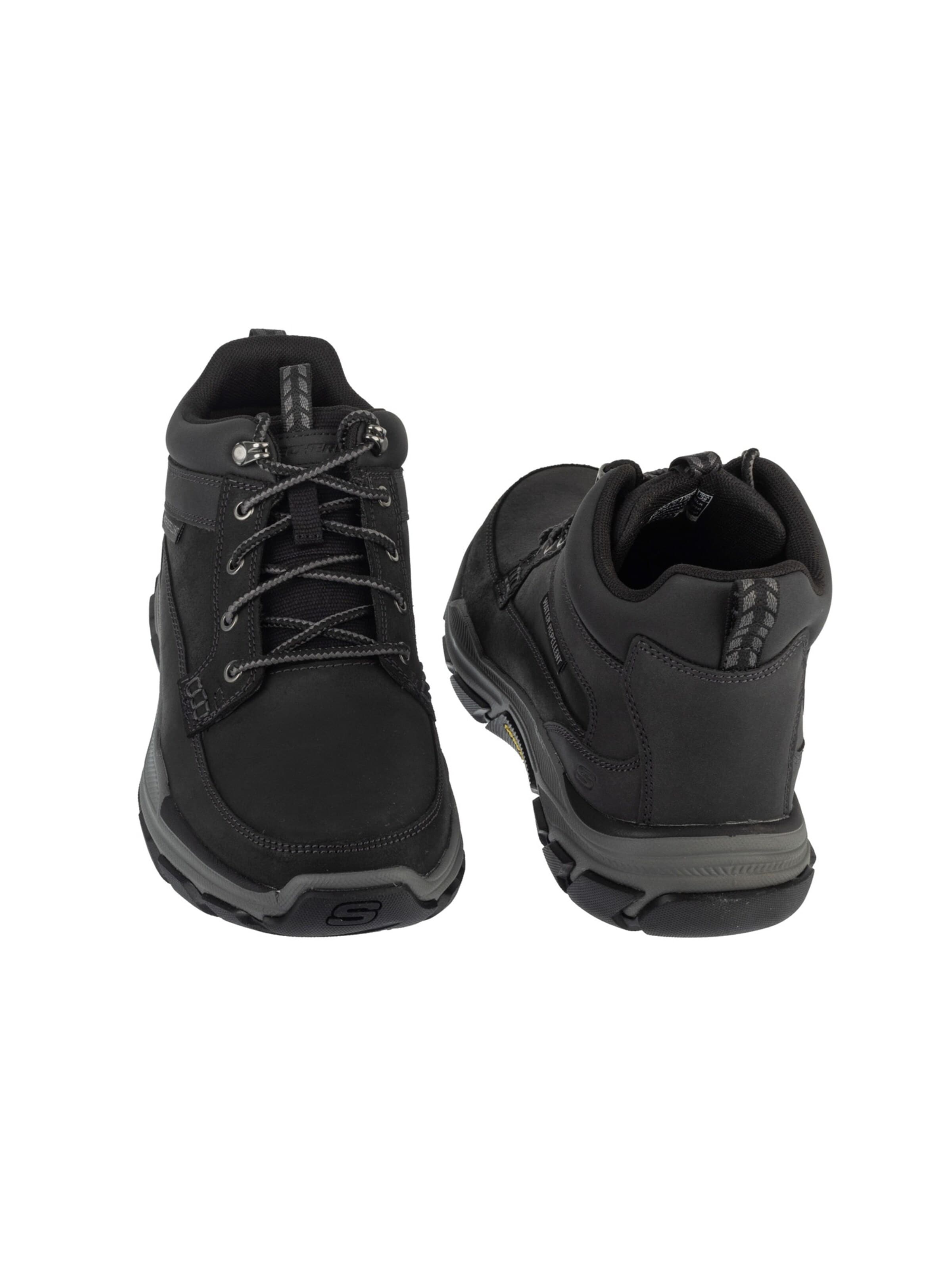 SKECHERS Veterboots 'Skechers Respected - Esmont' in Zwart