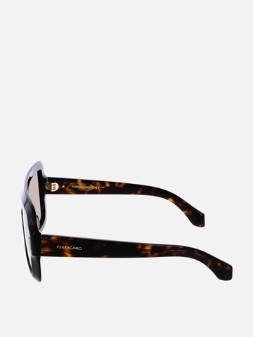 FERRAGAMO Sunglasses in Brown