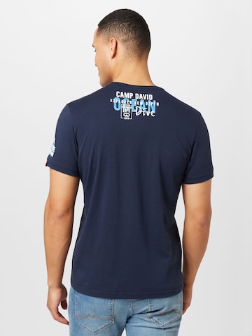 CAMP DAVID Shirt in Blauw