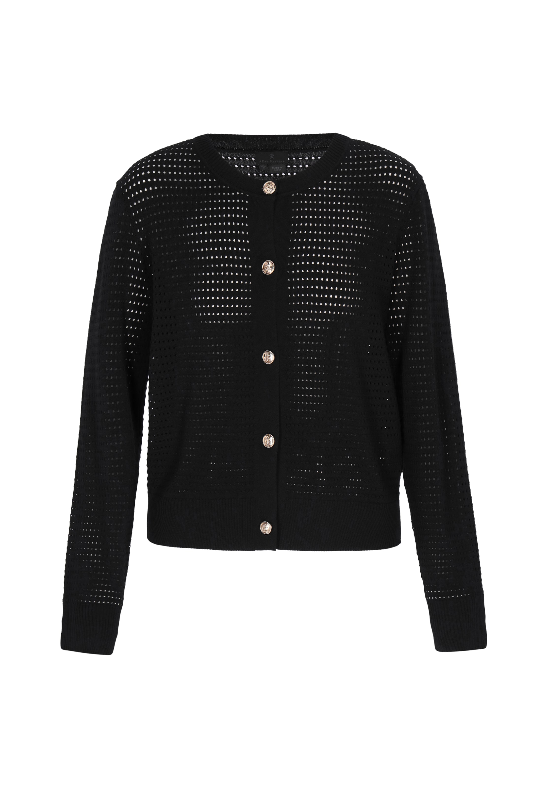 DreiMaster Klassik - Cárdigan en negro: frente