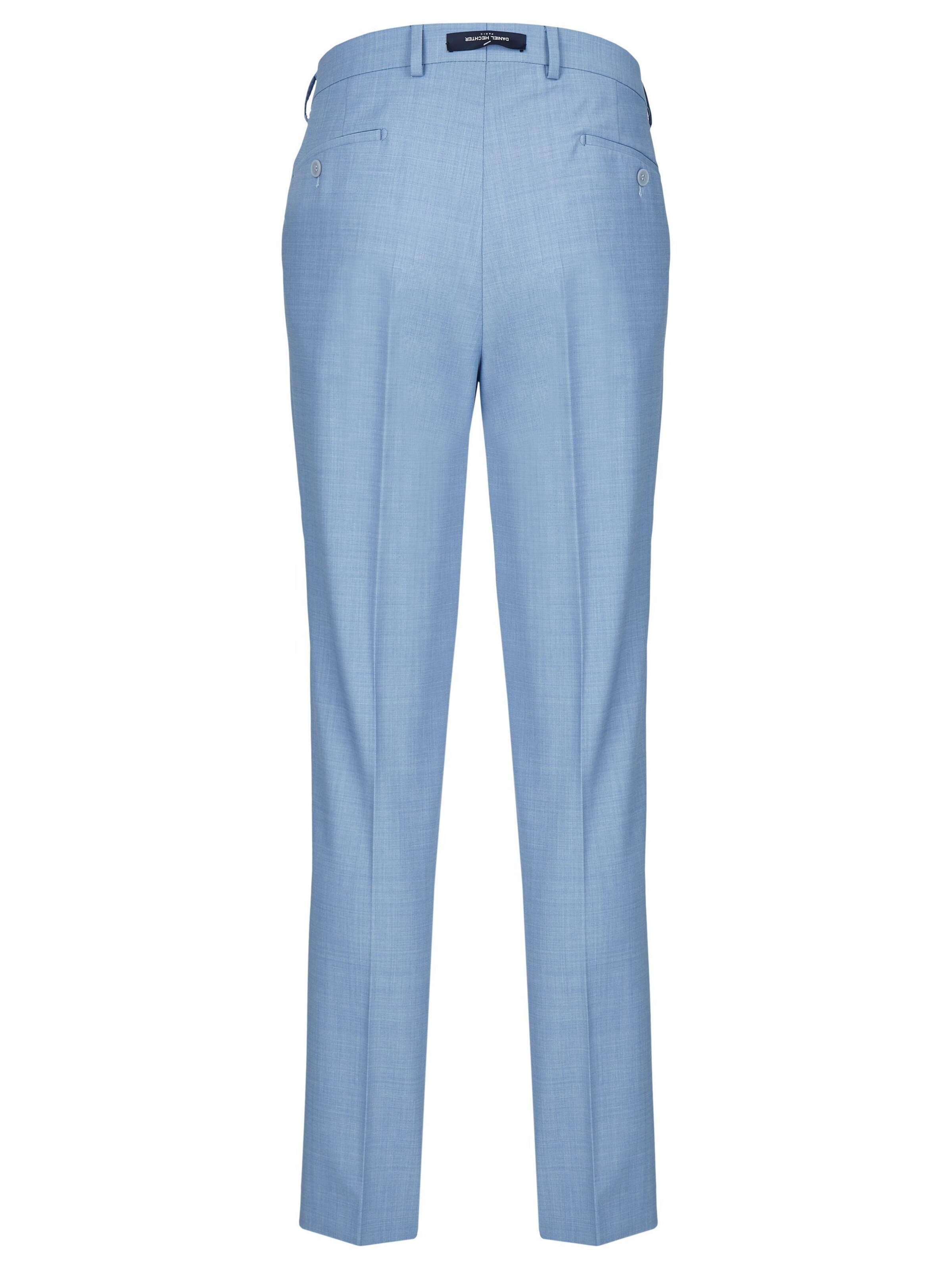 HECHTER PARIS Regular Trousers with creases in Blue