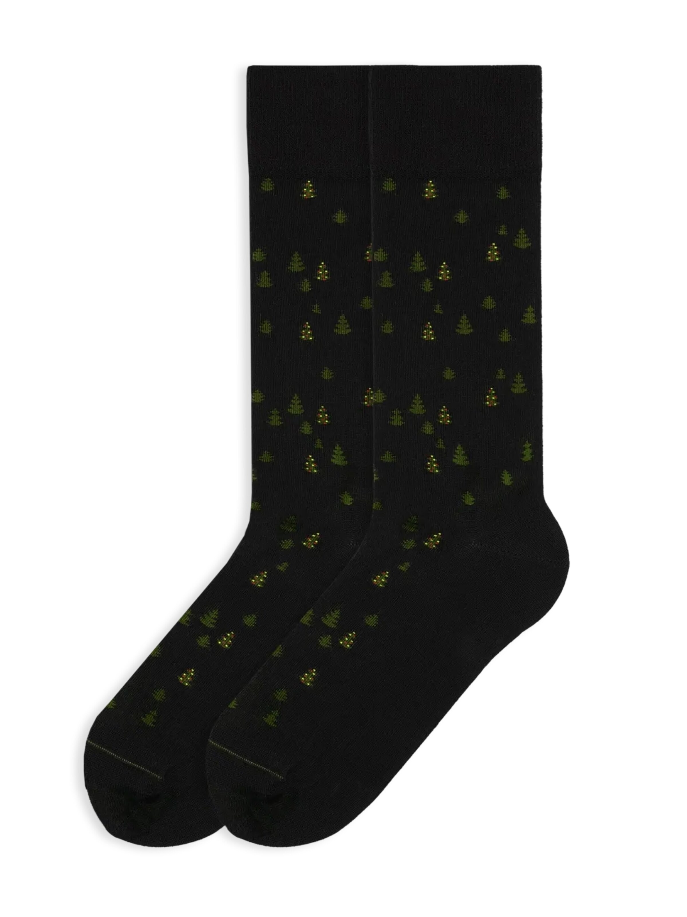 Von Jungfeld Socks 'FESTIVE ICONS' in Black: front