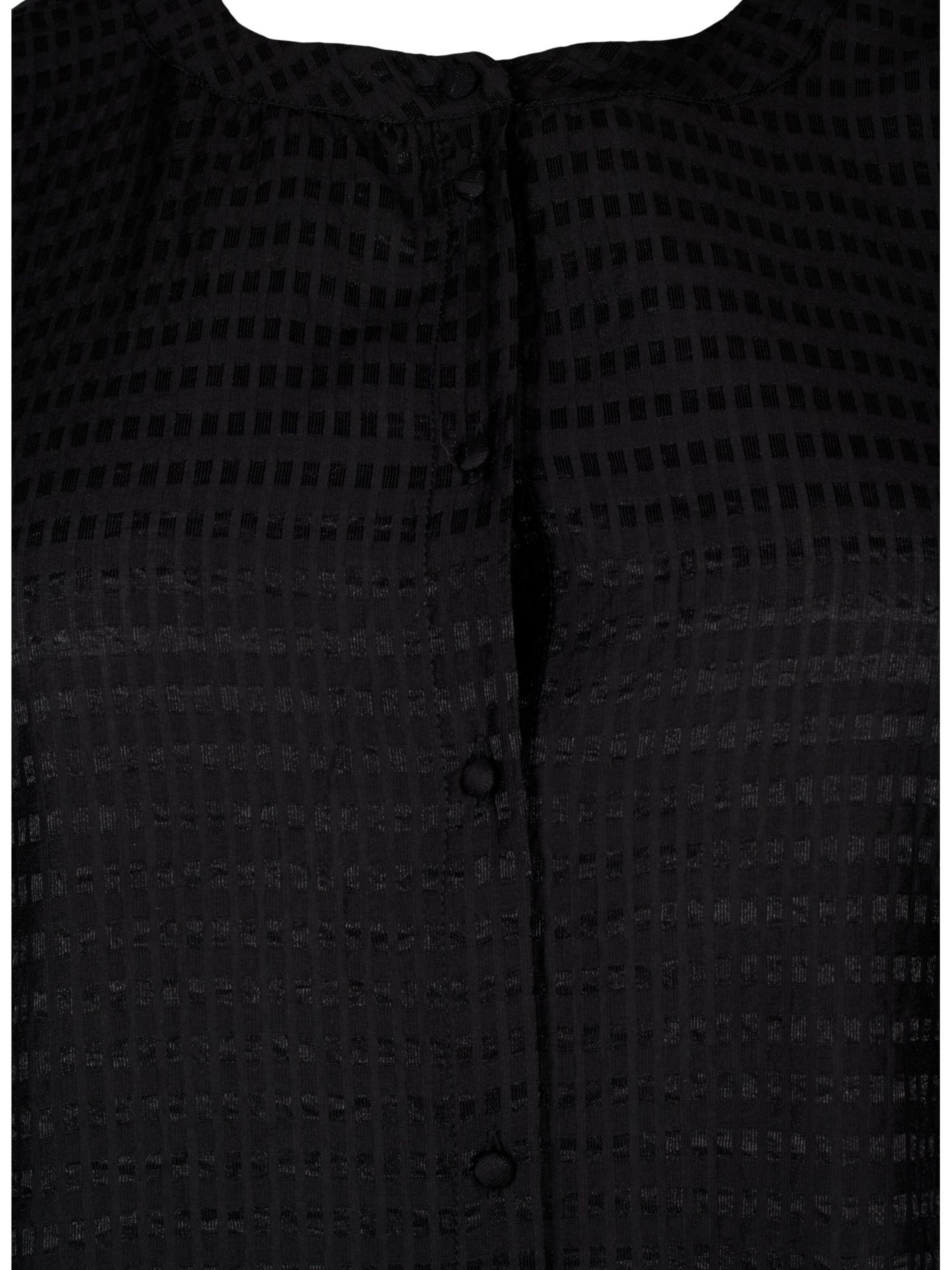 Camicia da donna 'MSABA' di Zizzi in nero