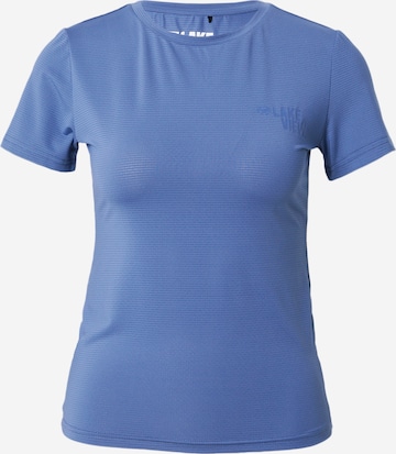 Lake View T-shirt 'Diana' i blå: framsida