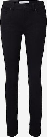 juoda STREET ONE Prigludęs Džinsai 'Jane': priekis