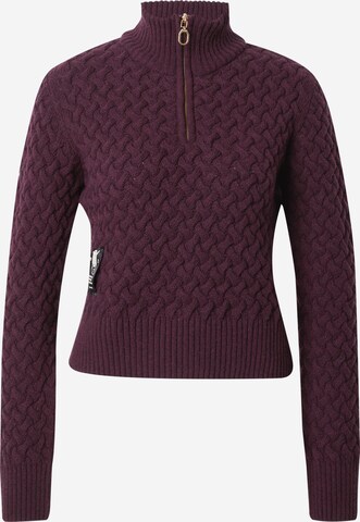 Pull-over G-Star RAW en violet : devant