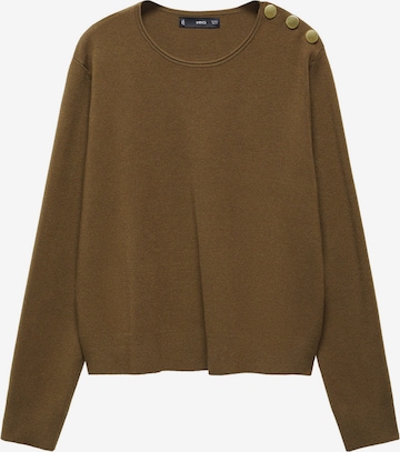 MANGO Pullover 'BABOR' i grøn: forside