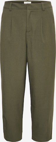 Kaffe Tapered Hose in Grün: predná strana