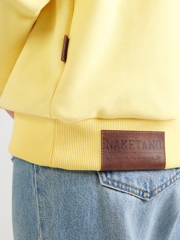 naketano Sweatshirt in Gelb