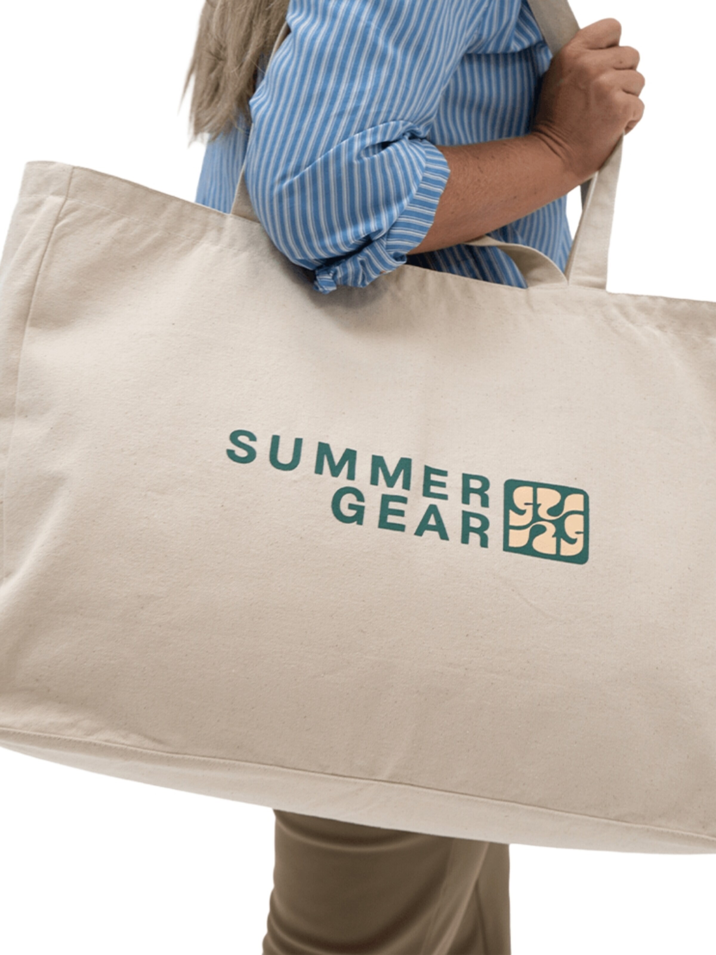 SummerGear Strandtas 'Duna XL' in Wit