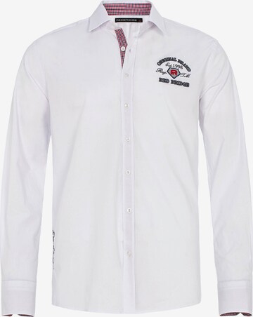 Redbridge Regular fit Overhemd 'Pomona' in Wit: voorkant