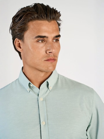 Regular fit Camicia di Lindbergh in verde