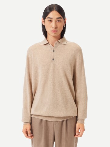 GOBI Cashmere Neulepaita värissä beige: etupuoli