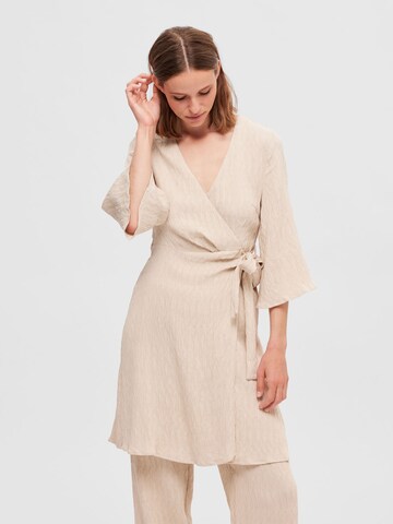 SELECTED FEMME Kleid in Beige