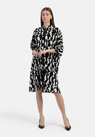 DreiMaster Klassik Shirt Dress in Black