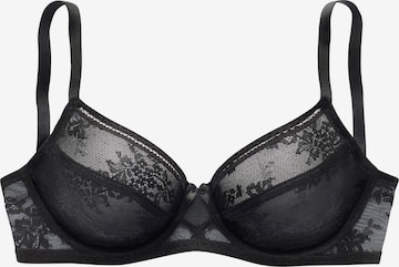 LASCANA Bustier BH in Schwarz: Vorderseite