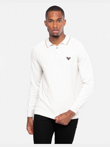 Threadbare Sweater 'Vive' in White: front