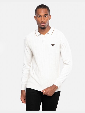 Pullover 'Vive' di Threadbare in bianco: frontale