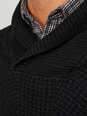 JACK & JONES Pullover 'JJStandford' in Schwarz
