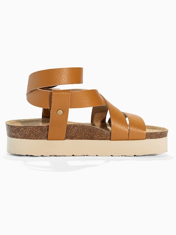 BaytonSandale 'MYKONOS' - smeđa boja