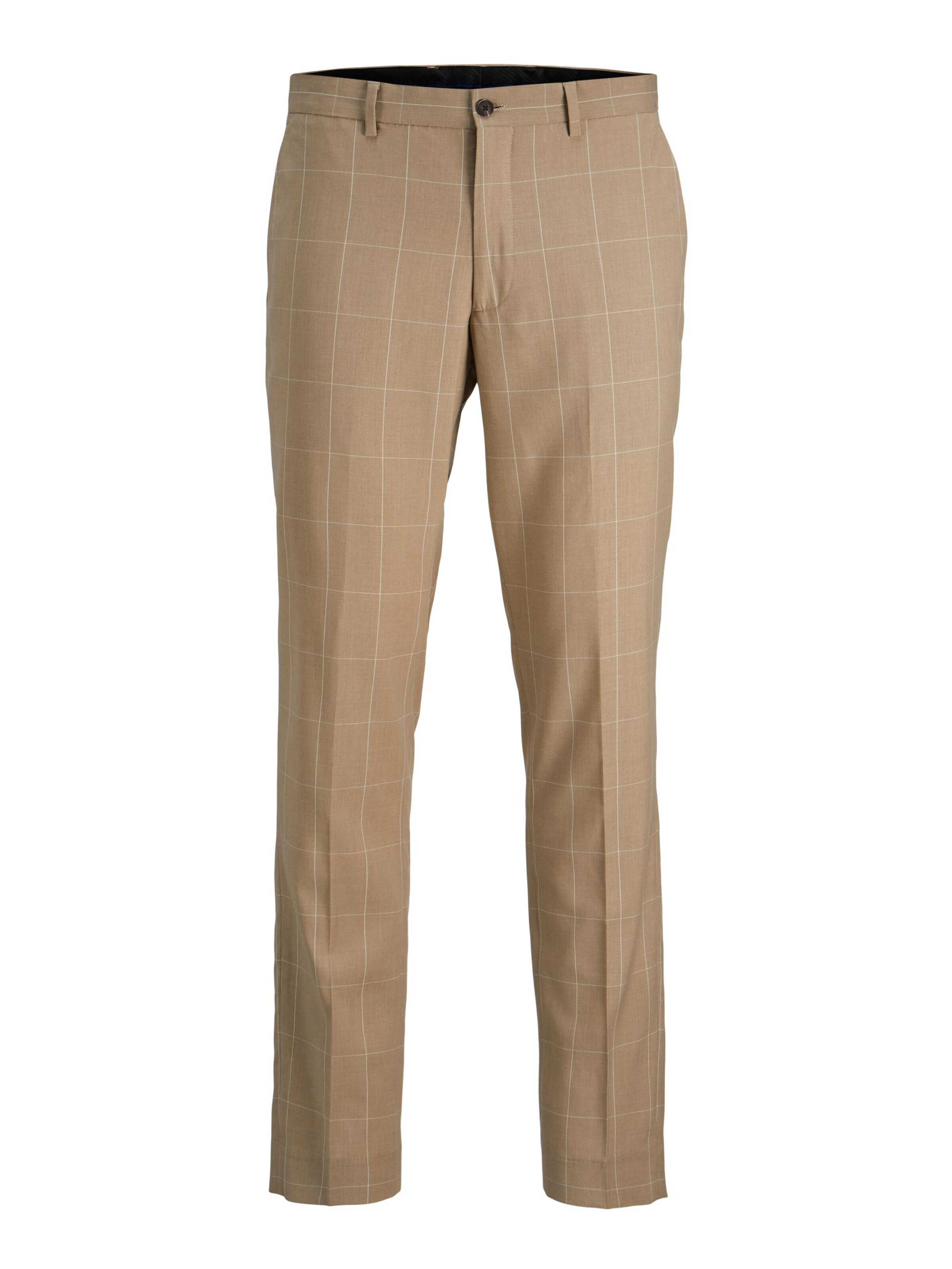 JACK & JONES Slim fit Suit 'Franco' in Brown