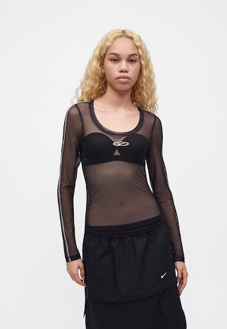 Nike Sportswear - Camisa 'STREET' em preto: frente