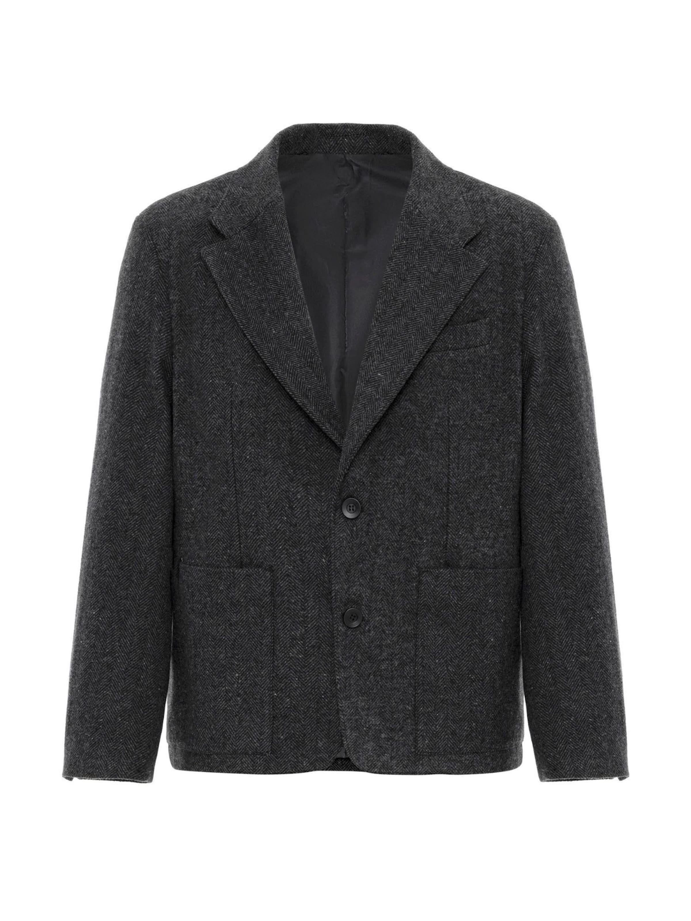 Antioch Regular Fit Jakke i grå: forside