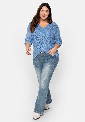 SHEEGO Pullover in Blau