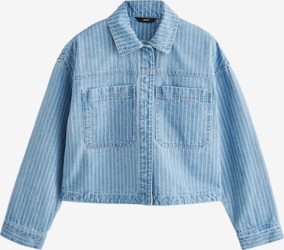 Next Välikausitakki värissä sininen denim / valkoinen, Tuotenäkymä