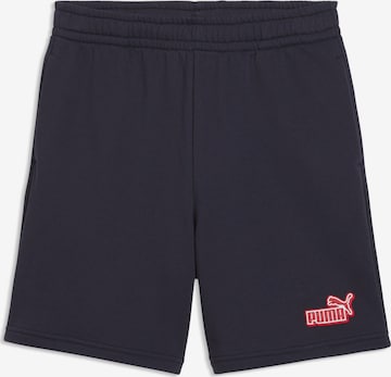 PUMA Workout Pants 'Essentials' in Blue: front