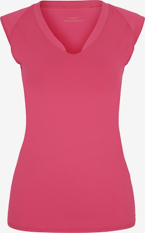 VENICE BEACH Sporttop in Pink: Vorderseite