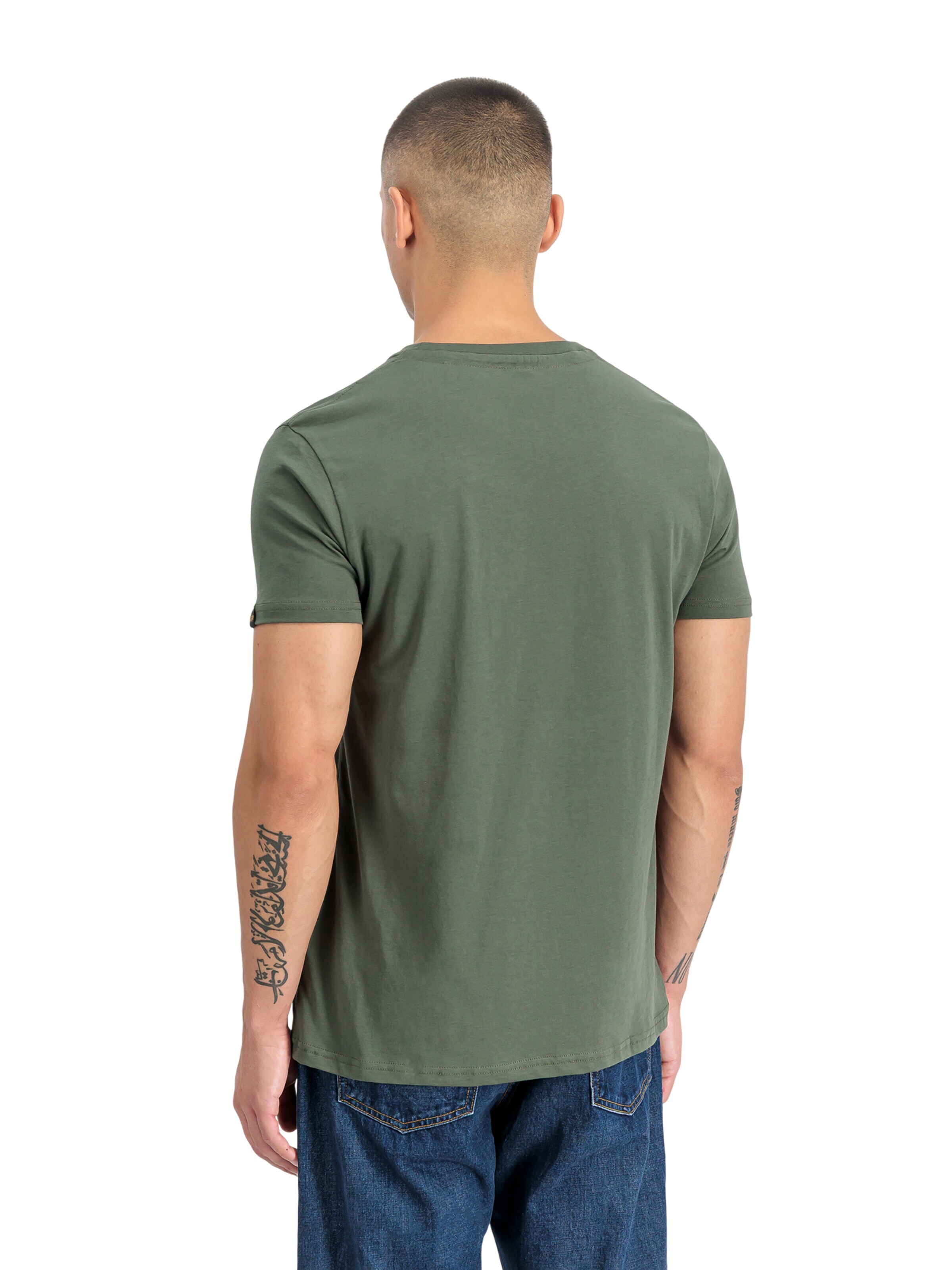 ALPHA INDUSTRIES Shirt in Green