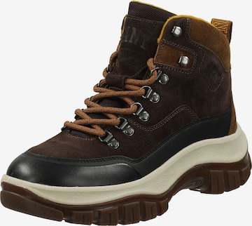 GANT Lace-Up Boots in Brown: front