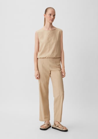 Regular Pantalon comma casual identity en beige