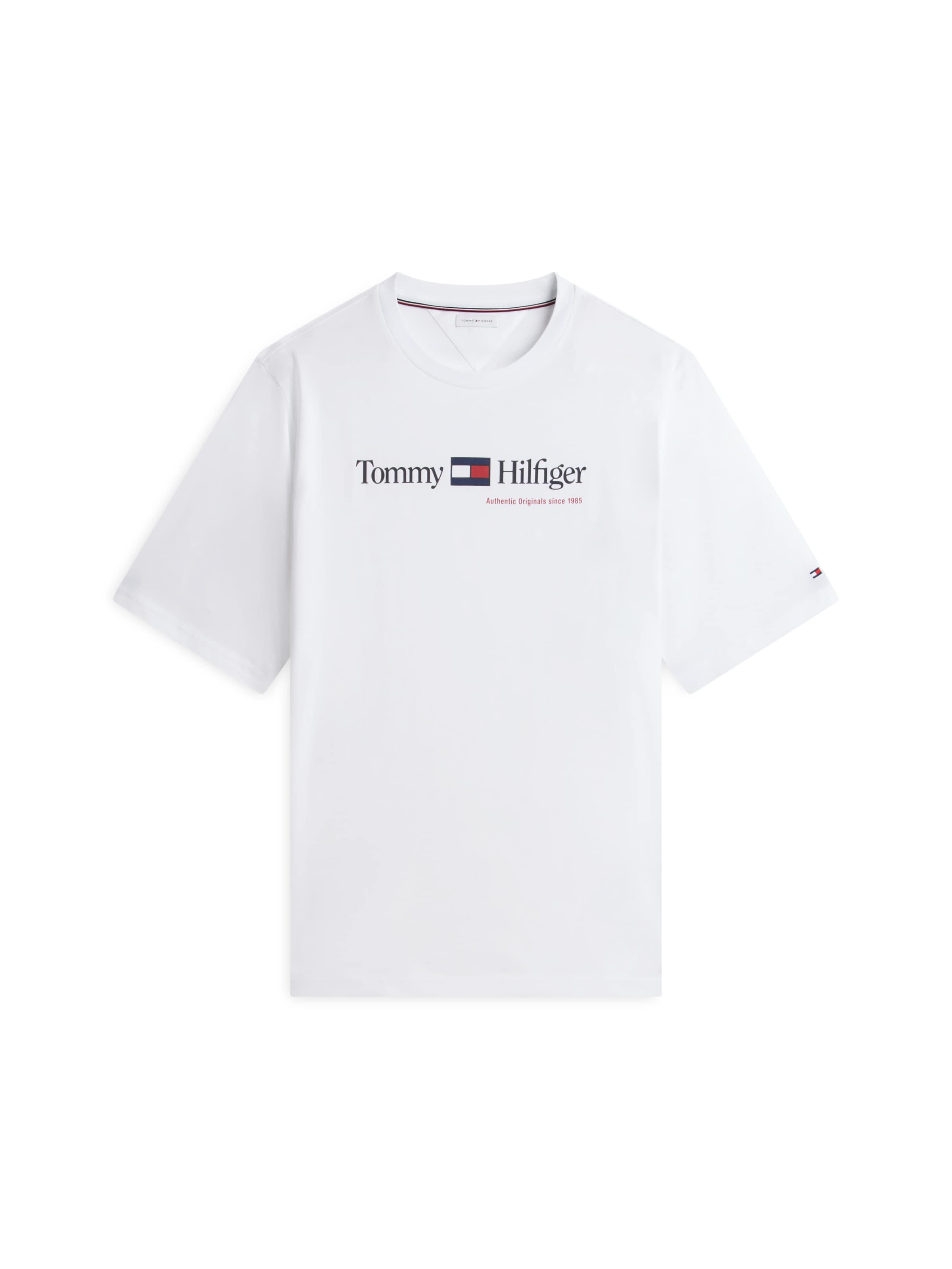 Tommy Hilfiger Big & Tall Shirt in Weiß: Vorderseite