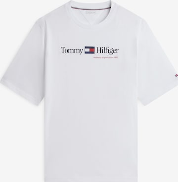 Tommy Hilfiger Big & Tall Shirt in Weiß: Vorderseite