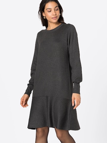 NORR Knitted dress 'Als' in Grey: front