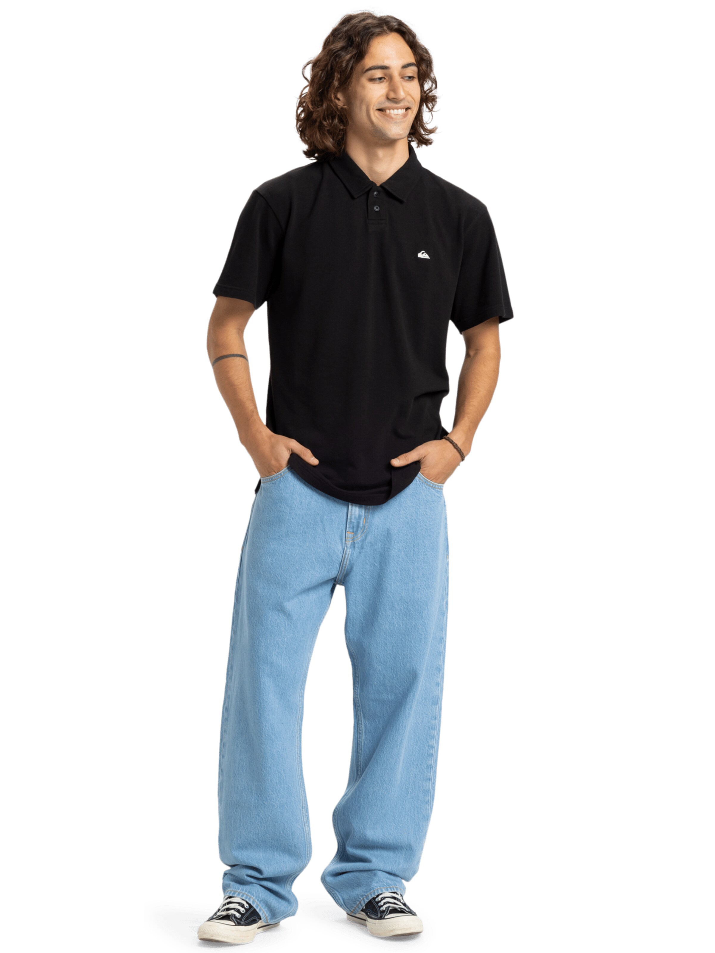 QUIKSILVER Baggy Jeans in Blau