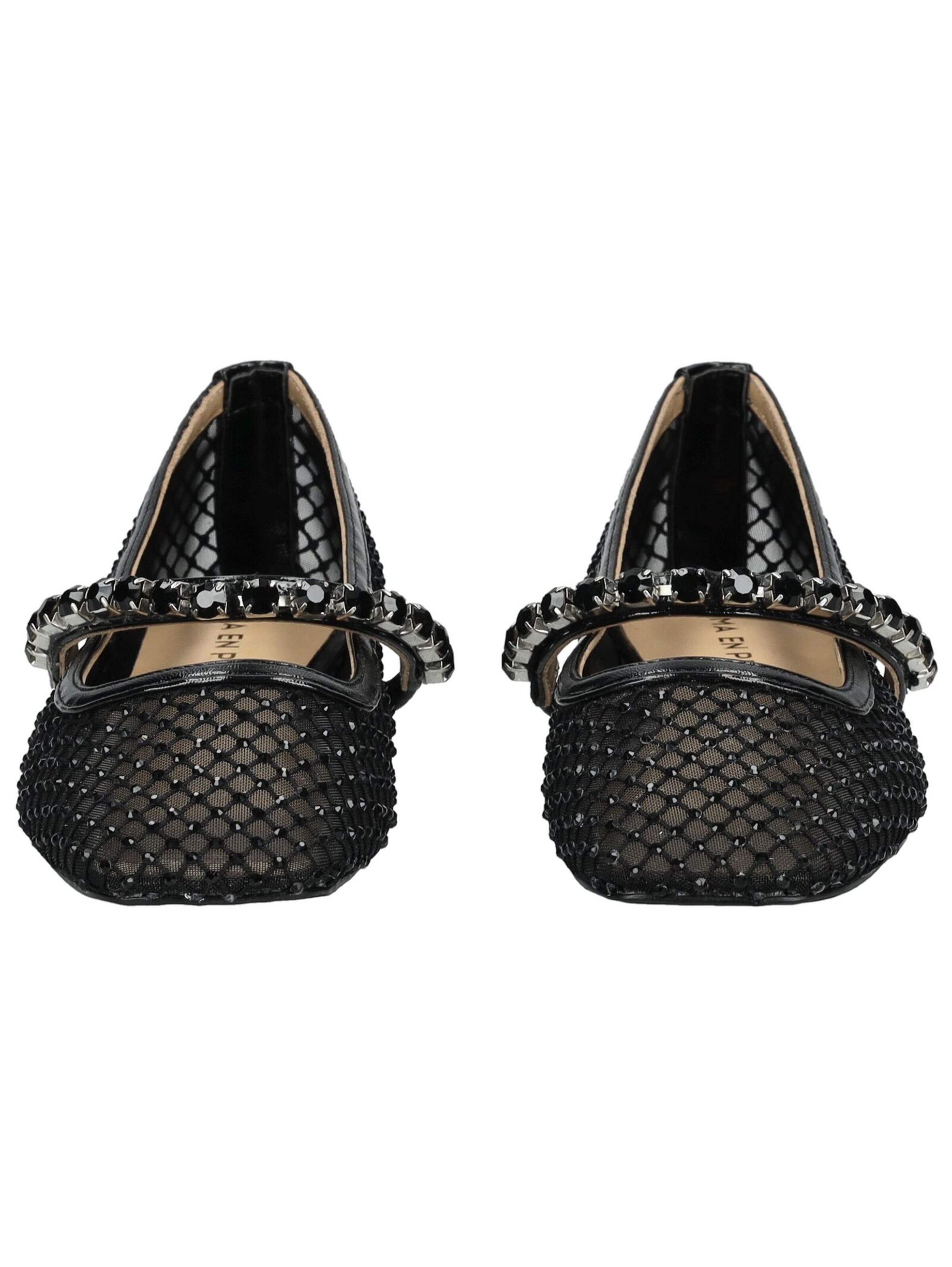 Alma En Pena Strap ballerina in Black