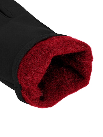 KESSLER Full Finger Gloves in Black