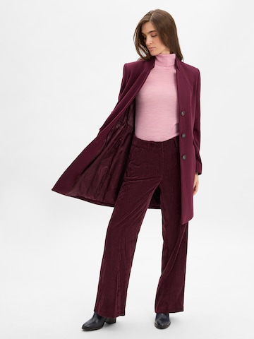 Cambio Wide leg Broek ' Amelie ' in Rood