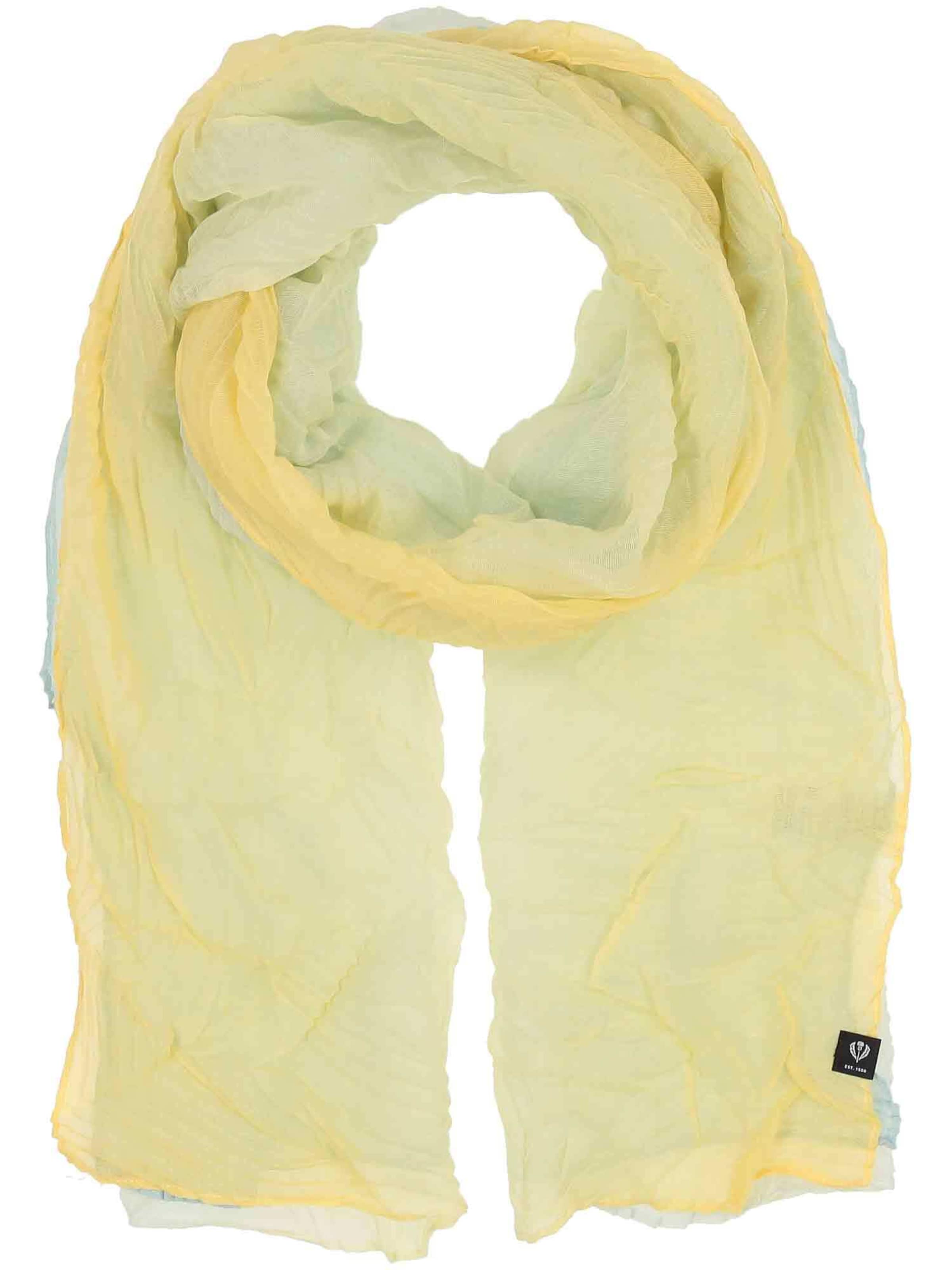 FRAAS Oversized Scarf in Yellow: front
